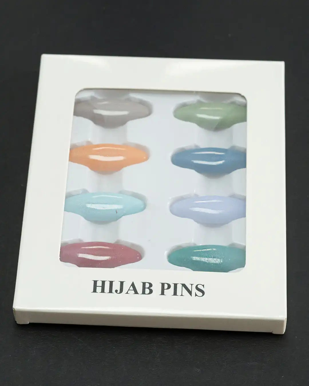 Multicolor Candy Color Hijab Clips – Safety Pins for Bandanas, Scarves & Clothing Decoration